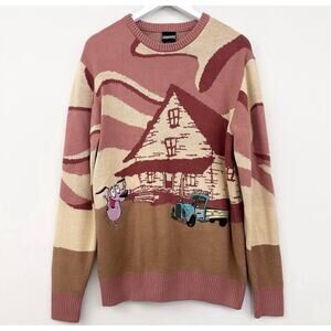 Courage the cowardly dog sweater By Hot Topic